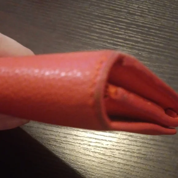 Balenciaga Calfskin Leather Burnt Orange Wallet Full Inclusion (EUC) - Picture 12 of 16